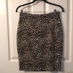 Ann Taylor skirt Ikat design NWT